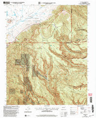 Bland New Mexico Historical topographic map, 1:24000 scale, 7.5 X 7.5 Minute, Year 2002