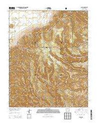 Bland New Mexico Historical topographic map, 1:24000 scale, 7.5 X 7.5 Minute, Year 2013
