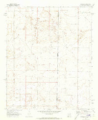 Bledsoe NE New Mexico Historical topographic map, 1:24000 scale, 7.5 X 7.5 Minute, Year 1970