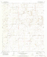 Bledsoe SW New Mexico Historical topographic map, 1:24000 scale, 7.5 X 7.5 Minute, Year 1972
