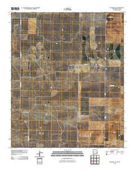 Bledsoe NE New Mexico Historical topographic map, 1:24000 scale, 7.5 X 7.5 Minute, Year 2010