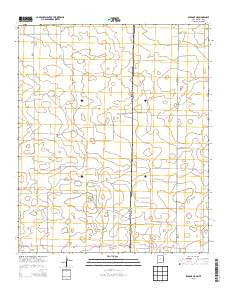 Bledsoe NE New Mexico Historical topographic map, 1:24000 scale, 7.5 X 7.5 Minute, Year 2013