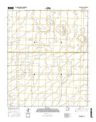 Bledsoe SW New Mexico Current topographic map, 1:24000 scale, 7.5 X 7.5 Minute, Year 2017