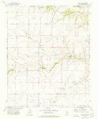 Blind Gap New Mexico Historical topographic map, 1:24000 scale, 7.5 X 7.5 Minute, Year 1973