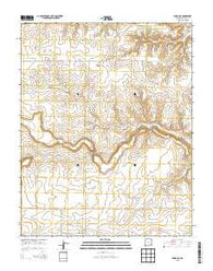 Blind Gap New Mexico Historical topographic map, 1:24000 scale, 7.5 X 7.5 Minute, Year 2013