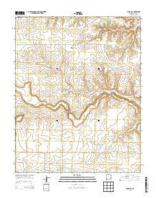 Blind Gap New Mexico Historical topographic map, 1:24000 scale, 7.5 X 7.5 Minute, Year 2013