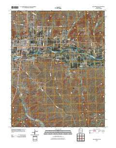 Bloomfield New Mexico Historical topographic map, 1:24000 scale, 7.5 X 7.5 Minute, Year 2010