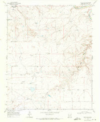 Blue Hole New Mexico Historical topographic map, 1:24000 scale, 7.5 X 7.5 Minute, Year 1968