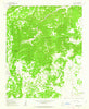Blue Mesa New Mexico Historical topographic map, 1:24000 scale, 7.5 X 7.5 Minute, Year 1961