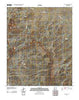 Blue Hills New Mexico Historical topographic map, 1:24000 scale, 7.5 X 7.5 Minute, Year 2010