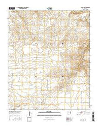 Blue Hole New Mexico Current topographic map, 1:24000 scale, 7.5 X 7.5 Minute, Year 2017