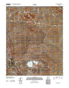 Bluewater New Mexico Historical topographic map, 1:24000 scale, 7.5 X 7.5 Minute, Year 2010