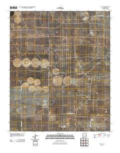 Bluit New Mexico Historical topographic map, 1:24000 scale, 7.5 X 7.5 Minute, Year 2010
