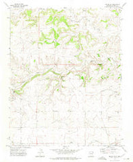 Boiler Gap New Mexico Historical topographic map, 1:24000 scale, 7.5 X 7.5 Minute, Year 1972