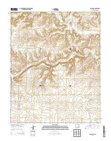 Boiler Gap New Mexico Historical topographic map, 1:24000 scale, 7.5 X 7.5 Minute, Year 2013
