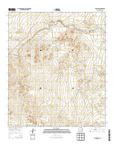 Bond Draw New Mexico Historical topographic map, 1:24000 scale, 7.5 X 7.5 Minute, Year 2013