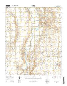 Bonner Lake New Mexico Historical topographic map, 1:24000 scale, 7.5 X 7.5 Minute, Year 2013