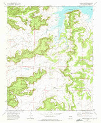 Bookout Ranch New Mexico Historical topographic map, 1:24000 scale, 7.5 X 7.5 Minute, Year 1972