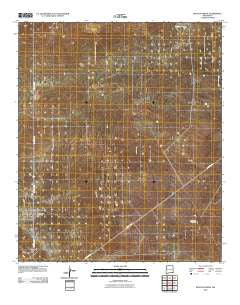 Bootleg Ridge New Mexico Historical topographic map, 1:24000 scale, 7.5 X 7.5 Minute, Year 2010