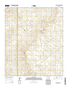 Bootleg Ridge New Mexico Historical topographic map, 1:24000 scale, 7.5 X 7.5 Minute, Year 2013
