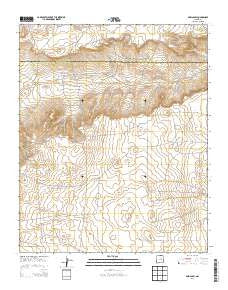 Borica SW New Mexico Historical topographic map, 1:24000 scale, 7.5 X 7.5 Minute, Year 2013