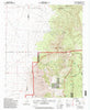 Bosque Peak New Mexico Historical topographic map, 1:24000 scale, 7.5 X 7.5 Minute, Year 1995