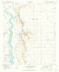 Bottomless Lakes New Mexico Historical topographic map, 1:24000 scale, 7.5 X 7.5 Minute, Year 1950