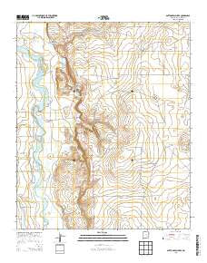 Bottomless Lakes New Mexico Historical topographic map, 1:24000 scale, 7.5 X 7.5 Minute, Year 2013