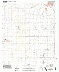 Bowlin Ranch New Mexico Historical topographic map, 1:24000 scale, 7.5 X 7.5 Minute, Year 1996