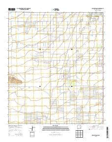 Bowlin Ranch New Mexico Historical topographic map, 1:24000 scale, 7.5 X 7.5 Minute, Year 2013