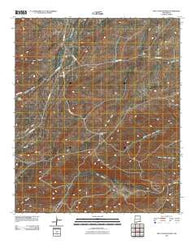 Box Canyon Ranch New Mexico Historical topographic map, 1:24000 scale, 7.5 X 7.5 Minute, Year 2010