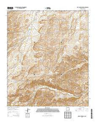 Box Canyon Ranch New Mexico Historical topographic map, 1:24000 scale, 7.5 X 7.5 Minute, Year 2013
