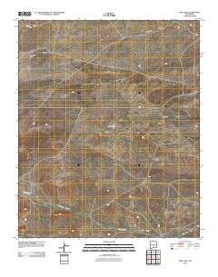 Box Lake New Mexico Historical topographic map, 1:24000 scale, 7.5 X 7.5 Minute, Year 2010