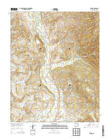 Brazos New Mexico Historical topographic map, 1:24000 scale, 7.5 X 7.5 Minute, Year 2013