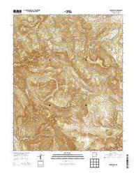 Brazos Peak New Mexico Historical topographic map, 1:24000 scale, 7.5 X 7.5 Minute, Year 2013