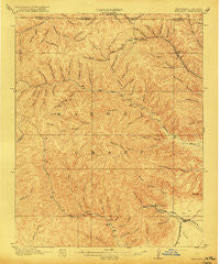 Brilliant New Mexico Historical topographic map, 1:62500 scale, 15 X 15 Minute, Year 1915