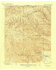 Brilliant New Mexico Historical topographic map, 1:62500 scale, 15 X 15 Minute, Year 1915