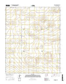 Broadview New Mexico Current topographic map, 1:24000 scale, 7.5 X 7.5 Minute, Year 2017