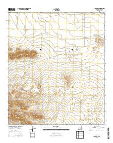 Brockman New Mexico Historical topographic map, 1:24000 scale, 7.5 X 7.5 Minute, Year 2013