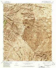 Broken Back Crater New Mexico Historical topographic map, 1:24000 scale, 7.5 X 7.5 Minute, Year 1981