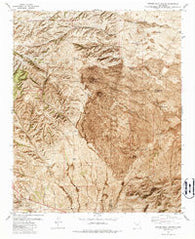 Broken Back Crater New Mexico Historical topographic map, 1:24000 scale, 7.5 X 7.5 Minute, Year 1981