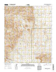 Broken Back Crater New Mexico Historical topographic map, 1:24000 scale, 7.5 X 7.5 Minute, Year 2013