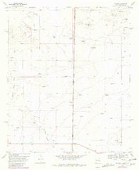 Bronco Texas Historical topographic map, 1:24000 scale, 7.5 X 7.5 Minute, Year 1970