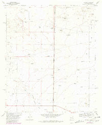 Bronco Texas Historical topographic map, 1:24000 scale, 7.5 X 7.5 Minute, Year 1970