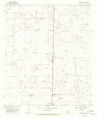 Bronco NE New Mexico Historical topographic map, 1:24000 scale, 7.5 X 7.5 Minute, Year 1970