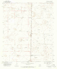 Bronco NE New Mexico Historical topographic map, 1:24000 scale, 7.5 X 7.5 Minute, Year 1970