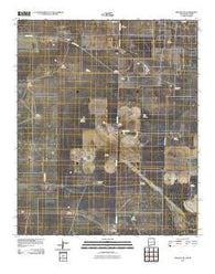 Bronco NE New Mexico Historical topographic map, 1:24000 scale, 7.5 X 7.5 Minute, Year 2010