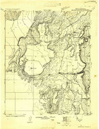Broom Mountain New Mexico Historical topographic map, 1:125000 scale, 30 X 30 Minute, Year 1917