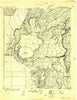 Broom Mountain New Mexico Historical topographic map, 1:125000 scale, 30 X 30 Minute, Year 1917