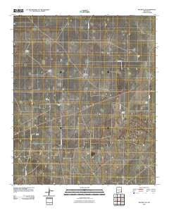 Buckeye NE New Mexico Historical topographic map, 1:24000 scale, 7.5 X 7.5 Minute, Year 2010